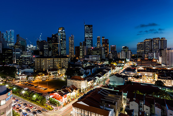 Chinatown Nightfall