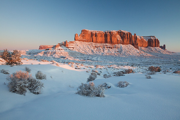Monument Valley Winter