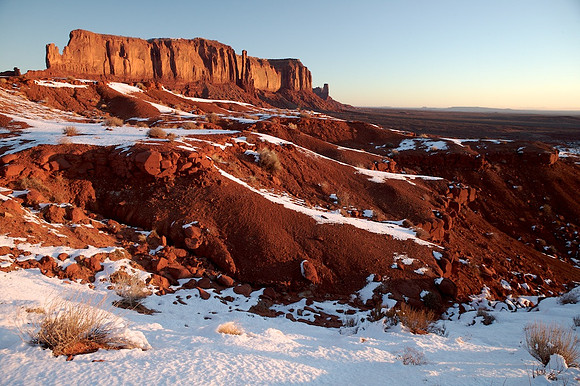 Monument Valley Winter