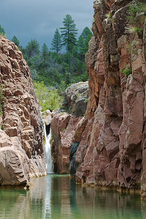 Water Wheel Wheel Falls, near Payson