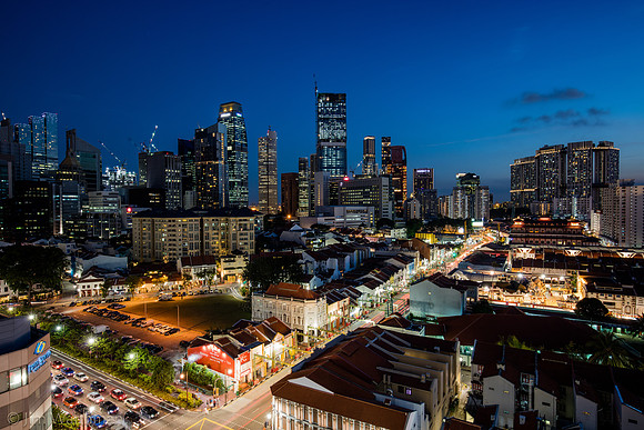 Chinatown Nightfall