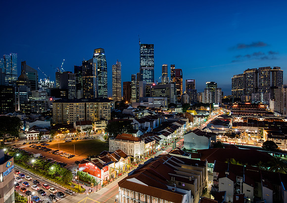 Chinatown Nightfall